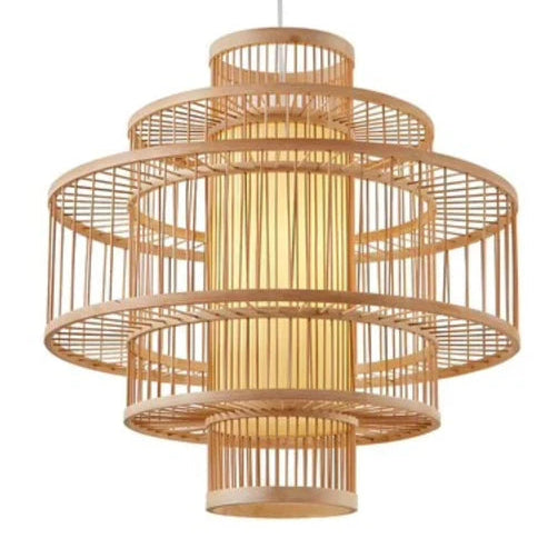 Handcrafted Bamboo Rattan Pendant Light Navya