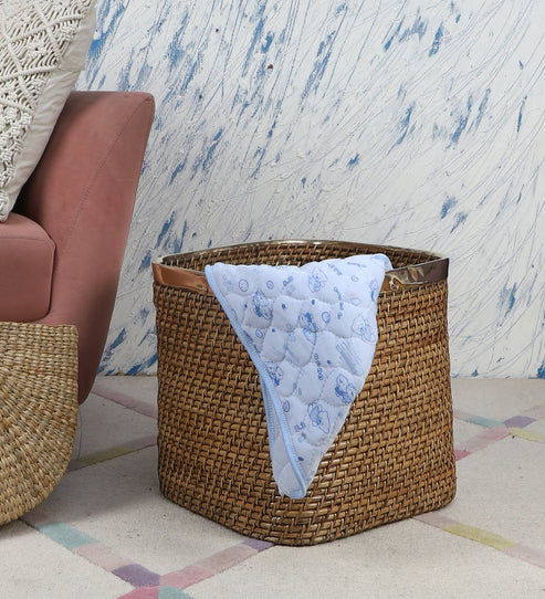 Navya Handcrafted Rattan Planter