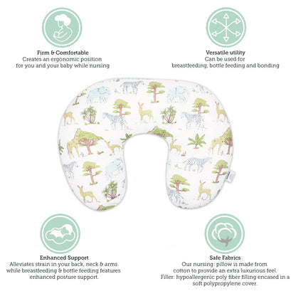 Abracadabra Savanna Feeding & Nursing Pillow