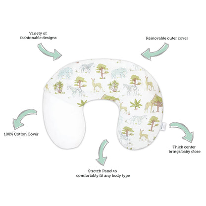 Abracadabra Savanna Feeding & Nursing Pillow
