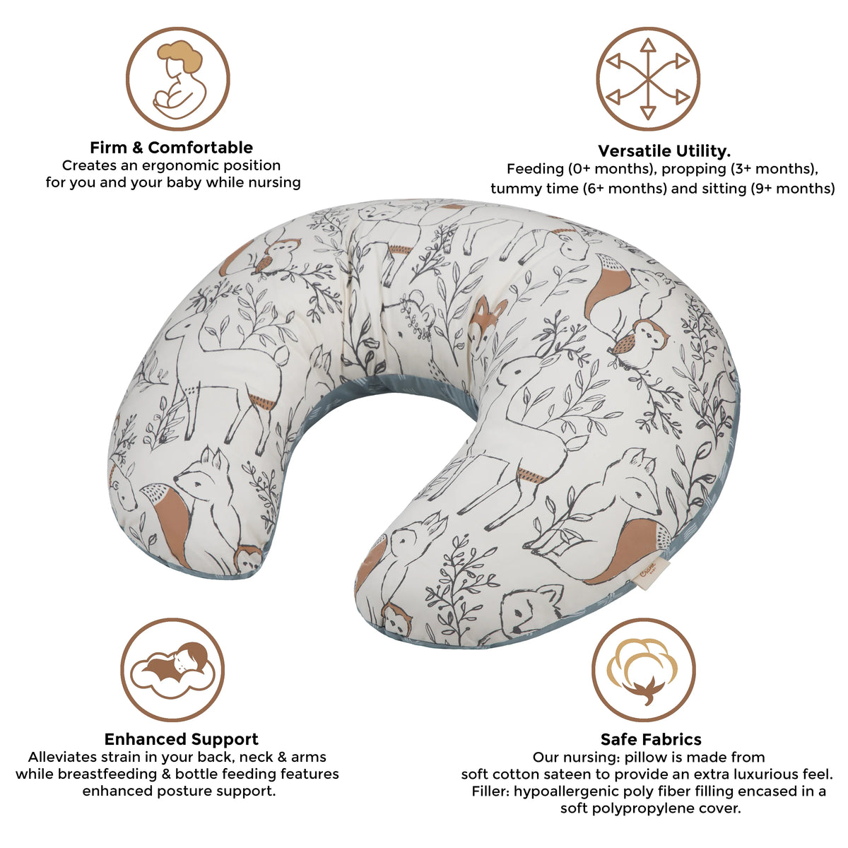 Feeding & Nursing Pillow (Ezra Collection)