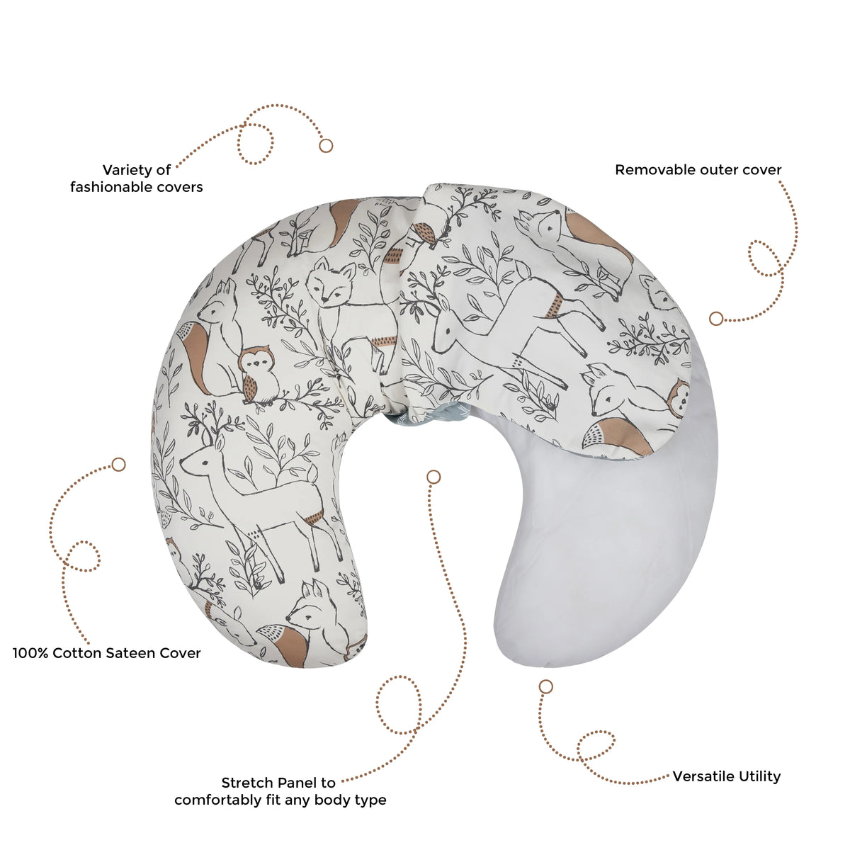 Feeding & Nursing Pillow (Ezra Collection)