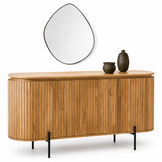 Olivia Handcrafted Mango Wood Sideboard