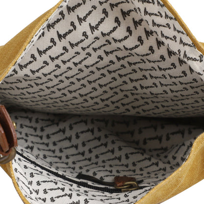 City Slicker Crossbody Sling bag For Men & Women – Mustard