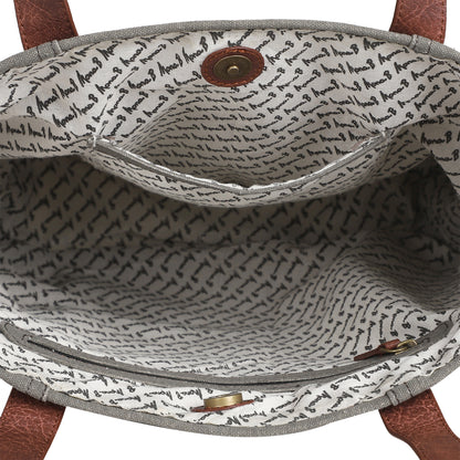 Cleveland Tote Handbag for Women – Grey