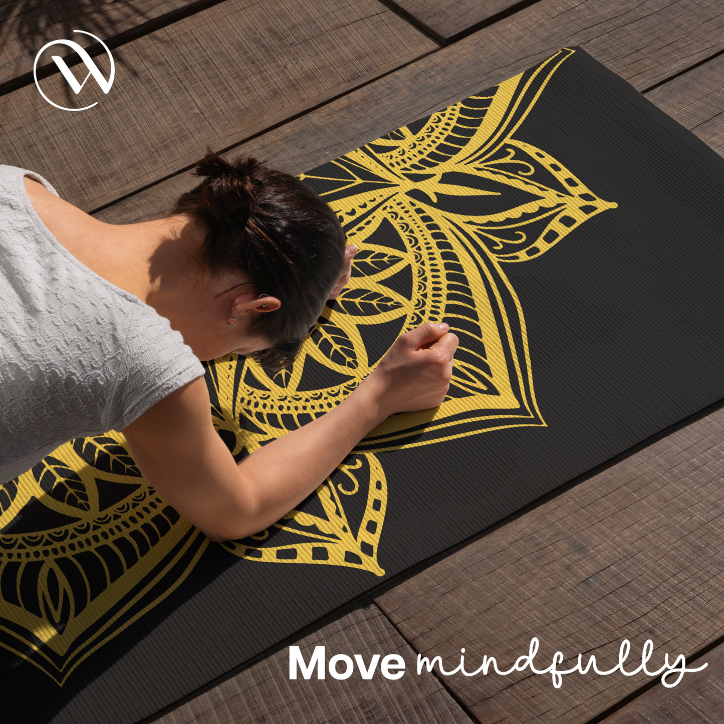 Purpose Printed TPE Yoga Mat - 6mm