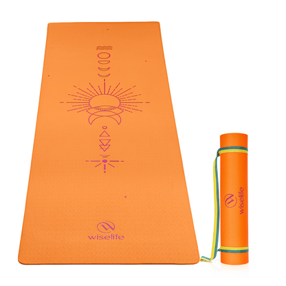Purpose Printed TPE Yoga Mat - 6mm