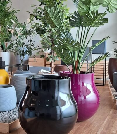 BELLA ROSE FRP Planter with Rounded Base – Elegant Premium Style for Every Space