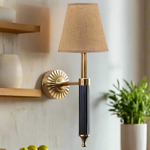 Pahal Handcrafted Jute Wall Lamp