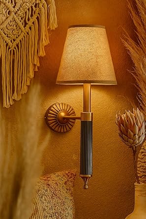 Pahal Handcrafted Jute Wall Lamp