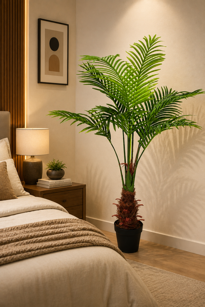 Artificial Palm Plants - 47″ Premium Faux Decor