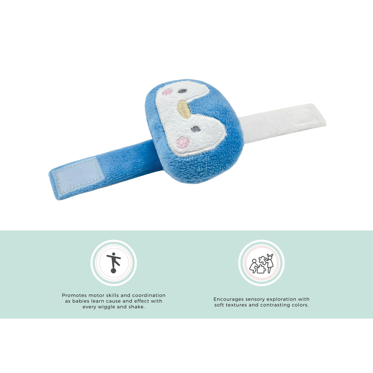 Penguin Wrist Rattle