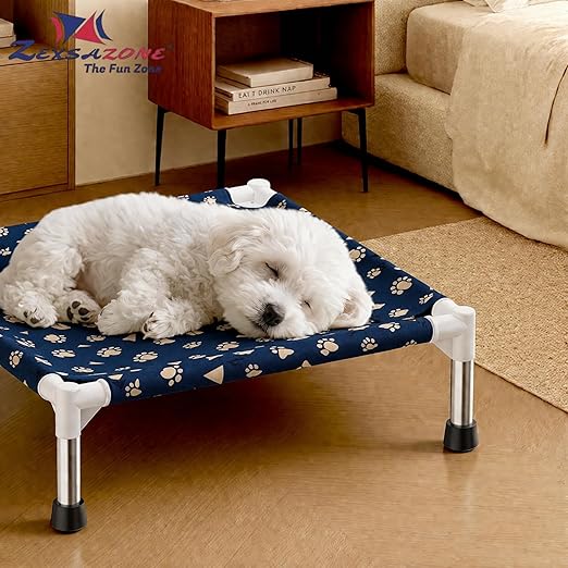 Premium Elevated Pet Bed | Heavy-Duty Raised Dog & Cat Cot 50cm