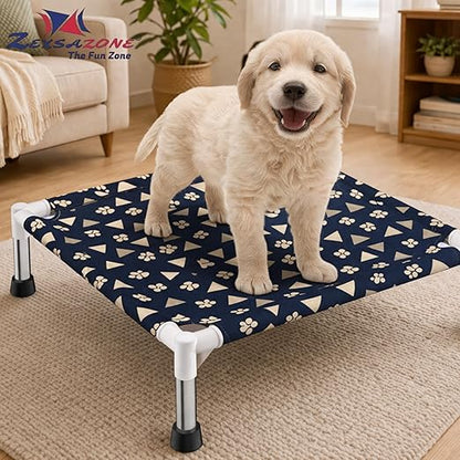 Premium Elevated Pet Bed | Heavy-Duty Raised Dog & Cat Cot 50cm