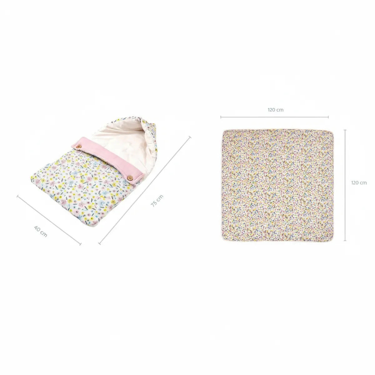 Sovana Multicolour Sleeping Essentials Set for Kids-Pink