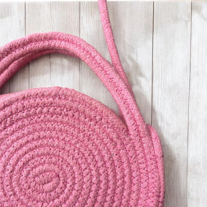 Pinky Cotton Dori Bag – Handcrafted & Soft