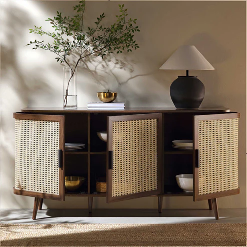 Pioraa Handcrafted Mango Wood Sideboard
