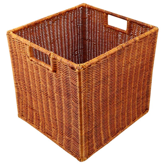 Pooja Handwoven Wicker Wardrobe Basket