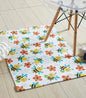 Printed Bees Kids Room Dhurrie Carpet Rug Runner Floor Mat for Living Room Bedroom: 2 X 3 Feet