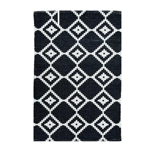 Printed Vintage Dhurrie Carpet Rug Runner Floor Mat