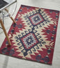 Printed Vintage Dhurrie Carpet Rug Runner Floor Mat for Living Room