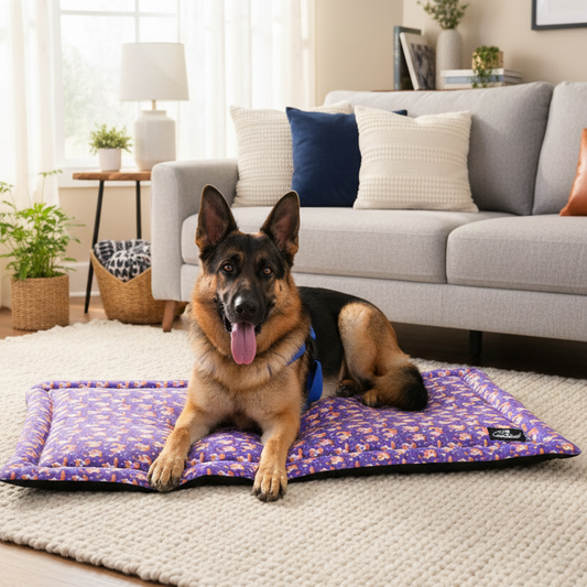 Premium Printed Dog Mat Fox