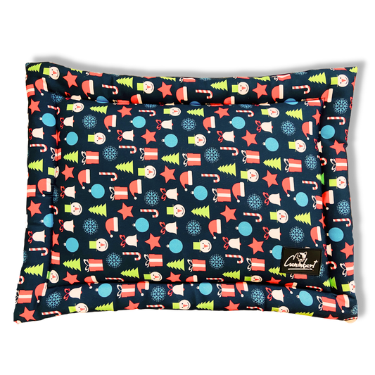 Premium Printed Dog Mat Christmas