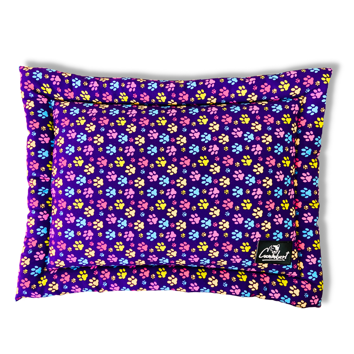 Premium Printed Dog Mat Colorful Paw