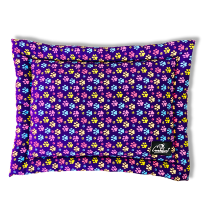 Premium Printed Dog Mat Colorful Paw