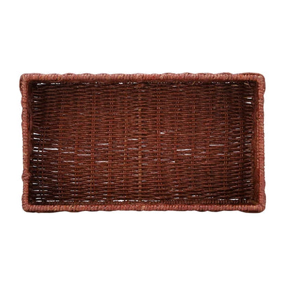 Priti Handwoven Rattan Wicker Clothing Storage Basket