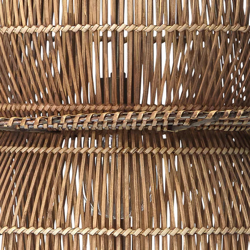 Handcrafted Wicker Rattan Pendant Light Riab