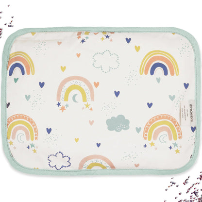 Abracadabra Rainbow Rai Mustard Seed Baby Pillow