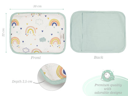 Abracadabra Rainbow Rai Mustard Seed Baby Pillow