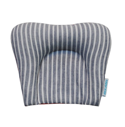 Red Polka / Blue Stripe Cavity Neck Pillow