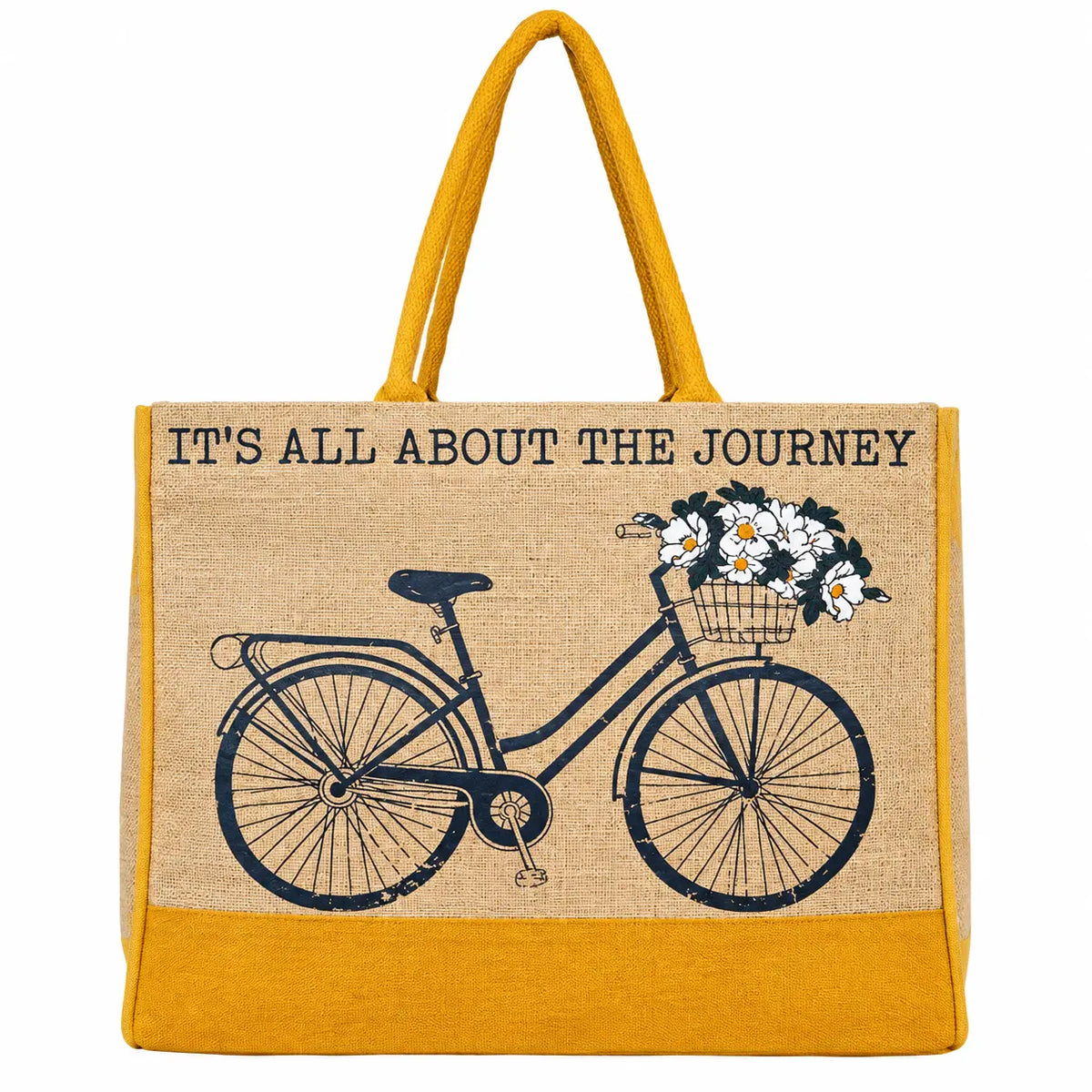 Reusable Jute Shopping Bag (Cruising)