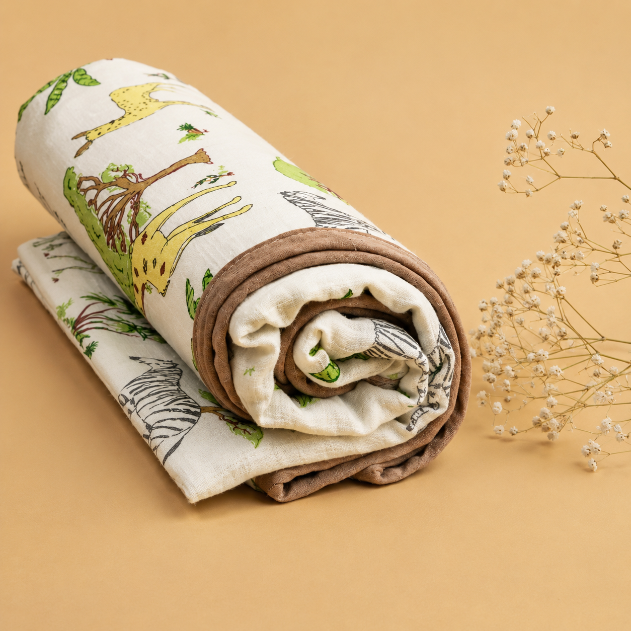Abracadabra Reversible Muslin Blanket