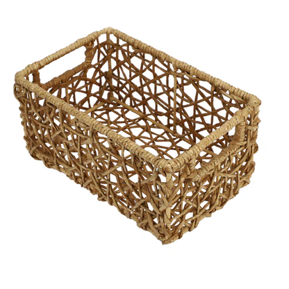 Riya Handcrafted Raffia Storage Basket