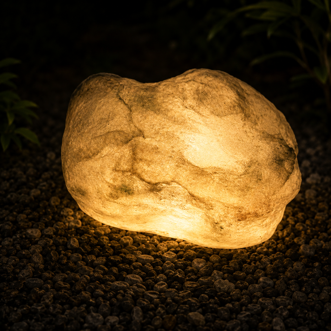 Rock Lamp Natural Illuminated Stone Lamp Large