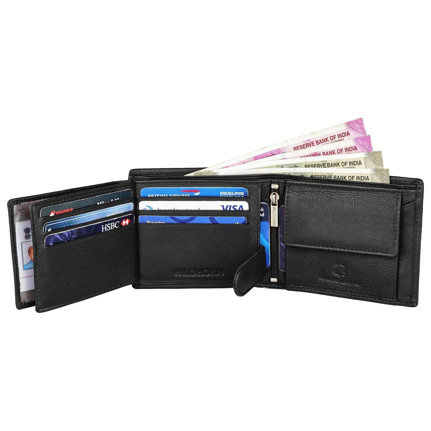 Wildhorn SHELBY RFID Protected Men's Leather Wallet