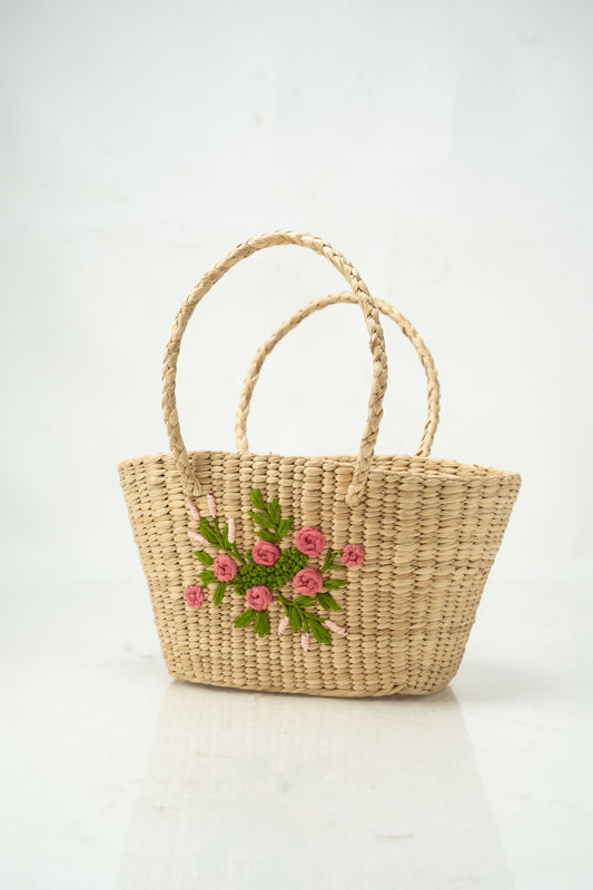 Ladies Hand Bag with Embroidery