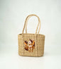 Fancy Handwoven Bag with Floral Embroidery