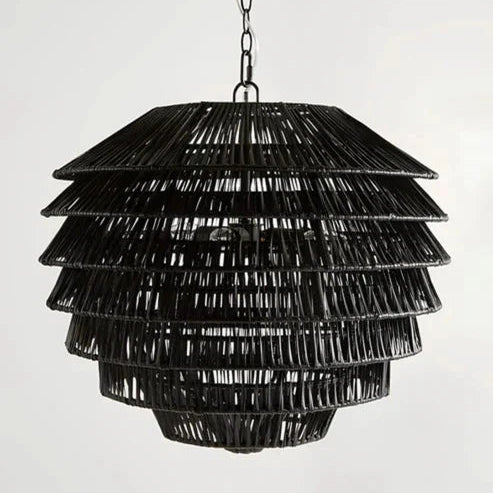 Handcrafted Bamboo Cane Chandelier Sareek