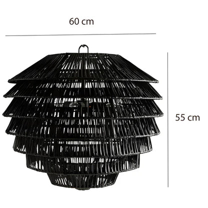 Handcrafted Bamboo Cane Chandelier Sareek