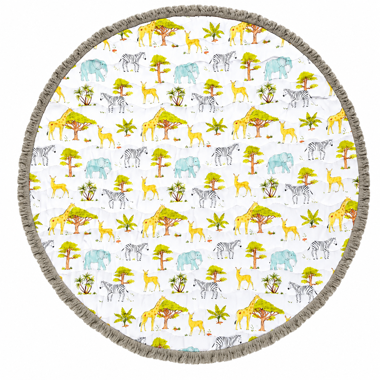 Abracadabra Savanna Premium Round Playmat