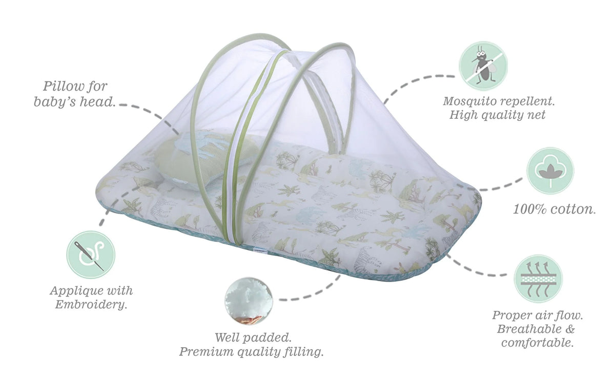 Gadda Set with Mosquito Net - Savanna