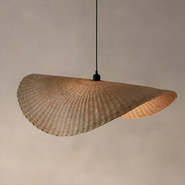 Shanaya Handcrafted Rattan & Bamboo Pendant Light