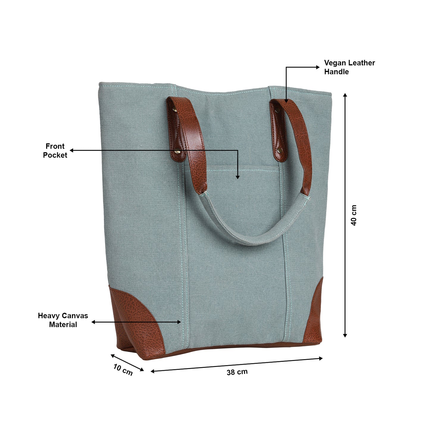 Cleveland Tote Handbag for Women – Sky