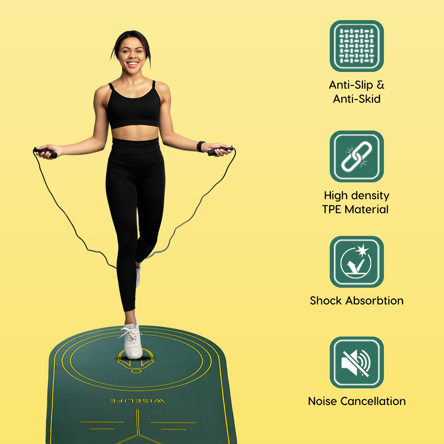 Premium Skipping Rope Mat