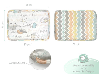 Abracadabra Sleepy Friends Rai Mustard Seed Baby Pillow