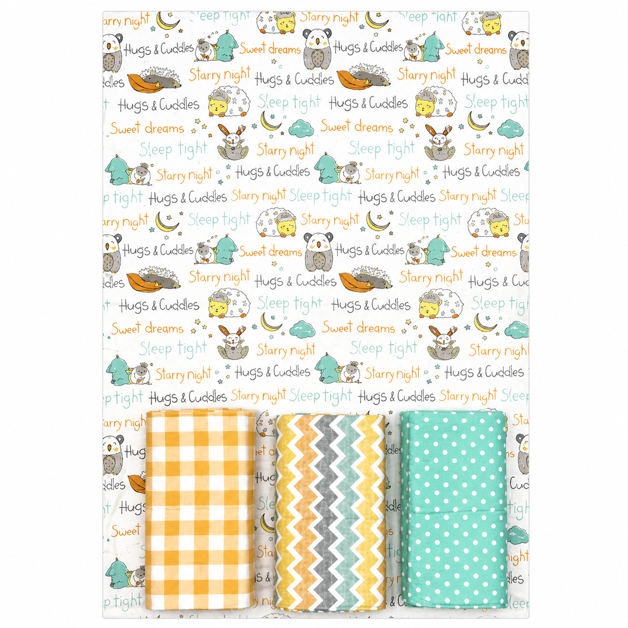 Abracadabra Sleepy Friends Changing Mat Set